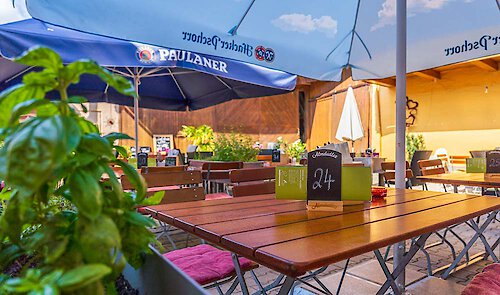 Biergarten - Rösslwirt in Bayern